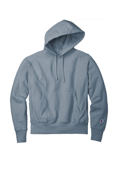 Champion Reverse Weave Garment-Dyed Hooded Sweatshirt GDS101 Saltwater