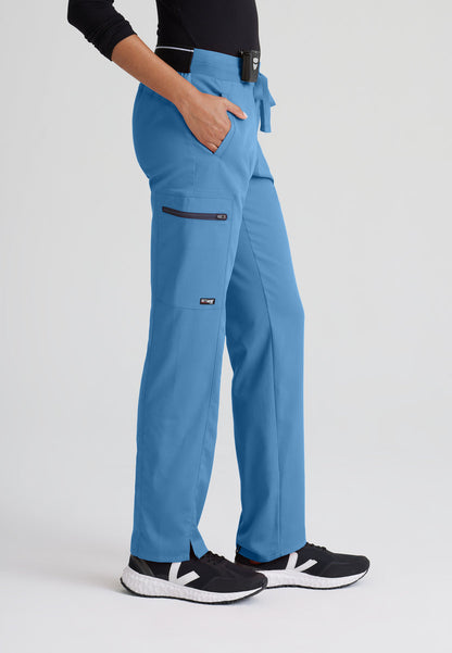 Greys Anatomy Stretch GRSP500 Kim Scrub Pants Ciel Blue