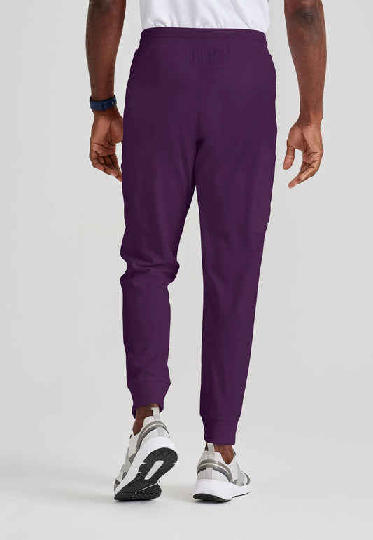 Greys Anatomy Stretch GRSP550 Murphy Jogger Eggplant