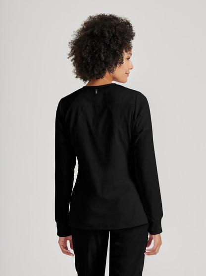 Greys Anatomy Stretch GRSW873 Gianna Warmup Black