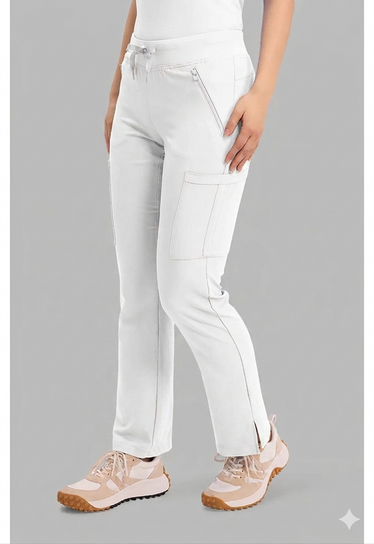 Insight MC2702 Women's Zipper Scrub Pants image 2