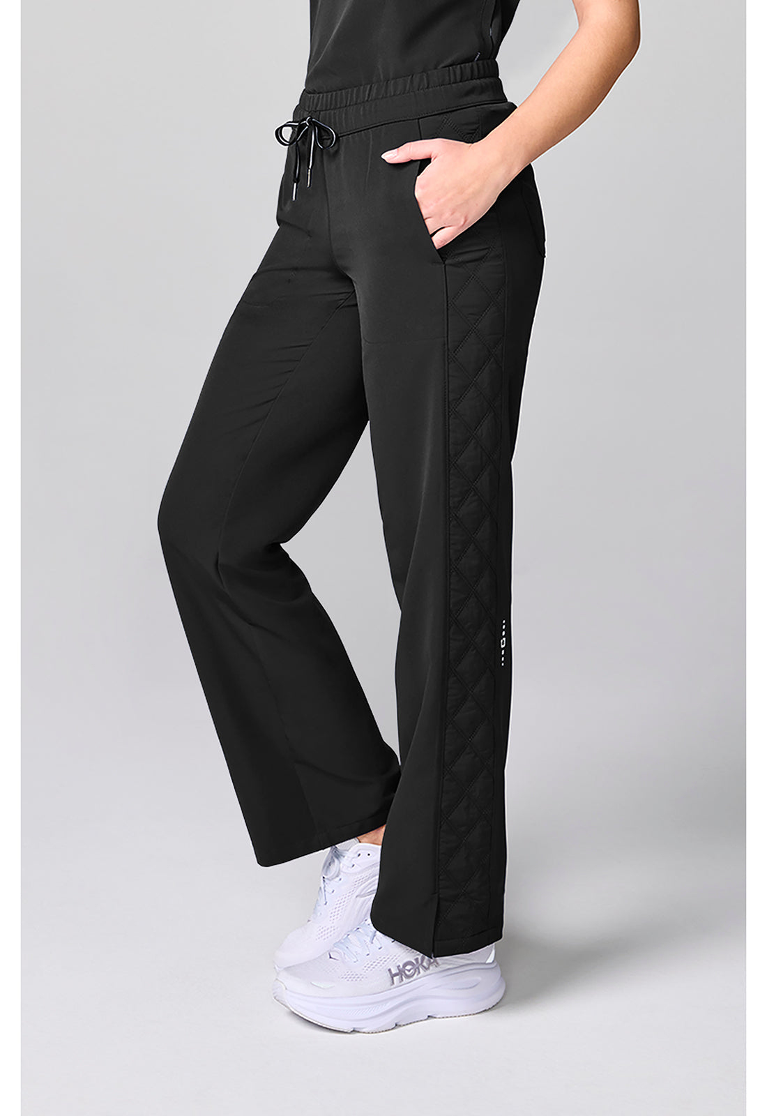 HH 360 HH00013 Women's Drawstring Scrub Pants Black