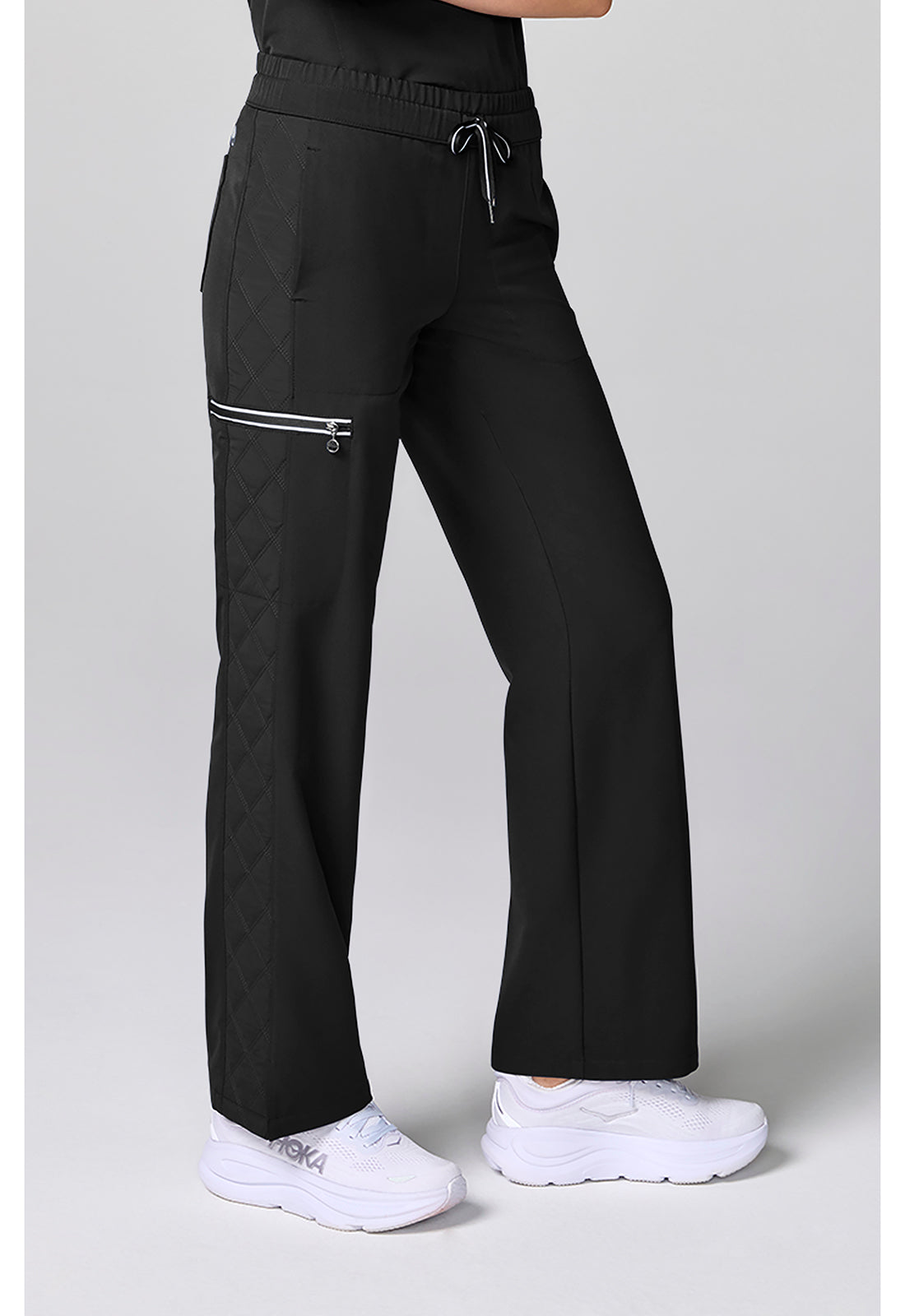 HH 360 HH00013 Women's Drawstring Scrub Pants Black