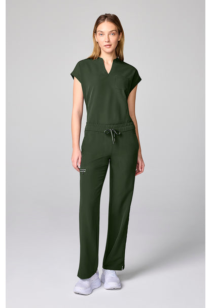 HH 360 HH00013 Women's Drawstring Scrub Pants Dark Pine