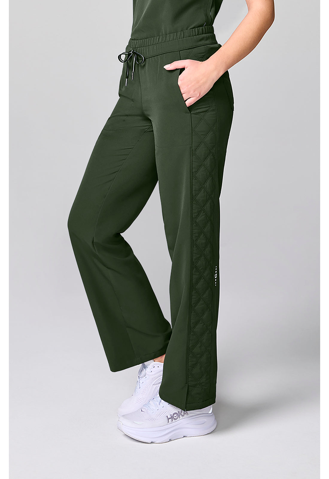 HH 360 HH00013 Women's Drawstring Scrub Pants Dark Pine