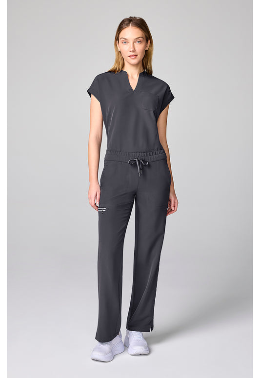 HH 360 HH00013 Women's Drawstring Scrub Pants Pewter