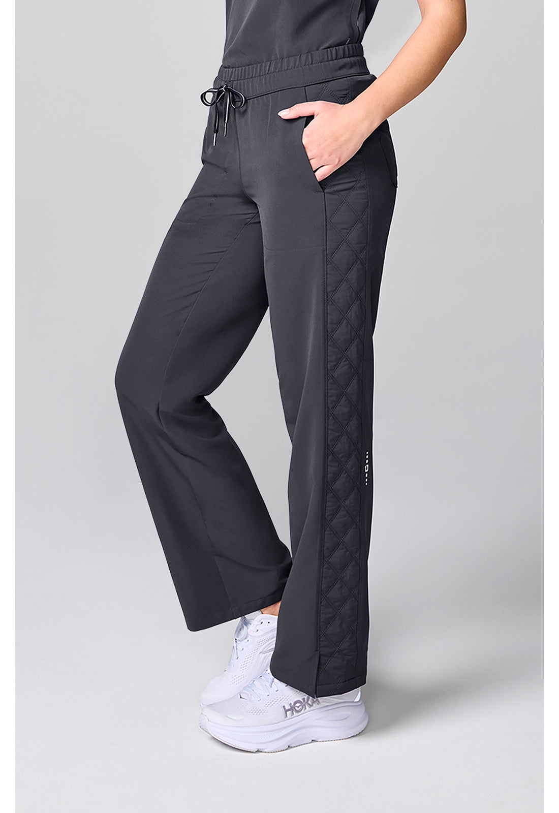 HH 360 HH00013 Women's Drawstring Scrub Pants Pewter
