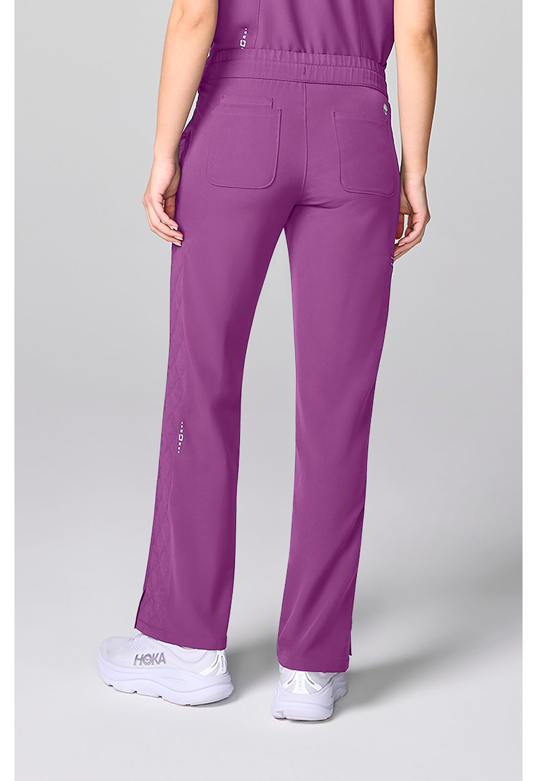 HH 360 HH00013 Women's Drawstring Scrub Pants Plum Violet