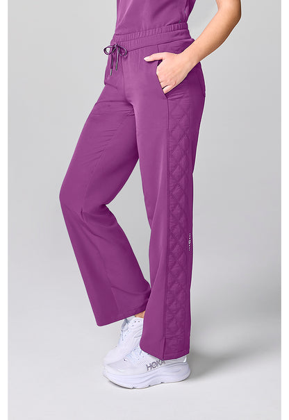 HH 360 HH00013 Women's Drawstring Scrub Pants Plum Violet