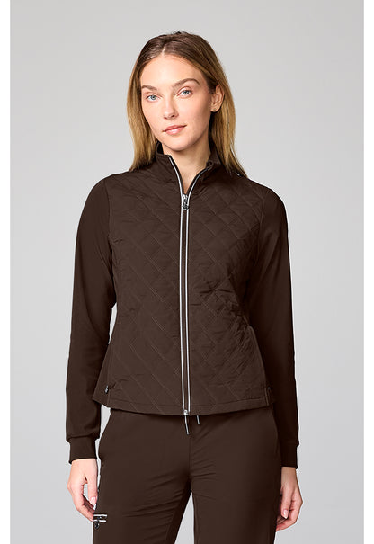 HH 360 HH00016 Women's Quilted Jacket Dark Chocolate