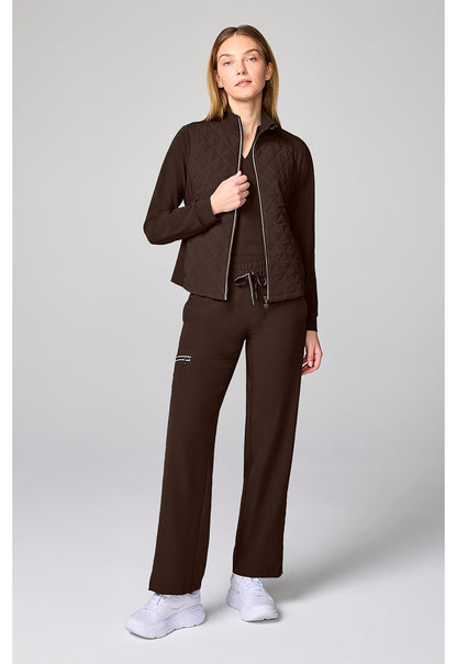 HH 360 HH00016 Women's Quilted Jacket Dark Chocolate