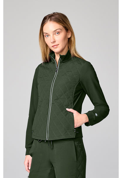 HH 360 HH00016 Women's Quilted Jacket Dark Pine