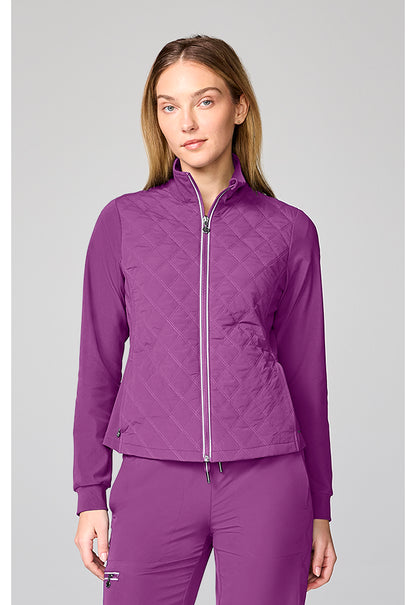 HH 360 HH00016 Women's Quilted Jacket Plum Violet