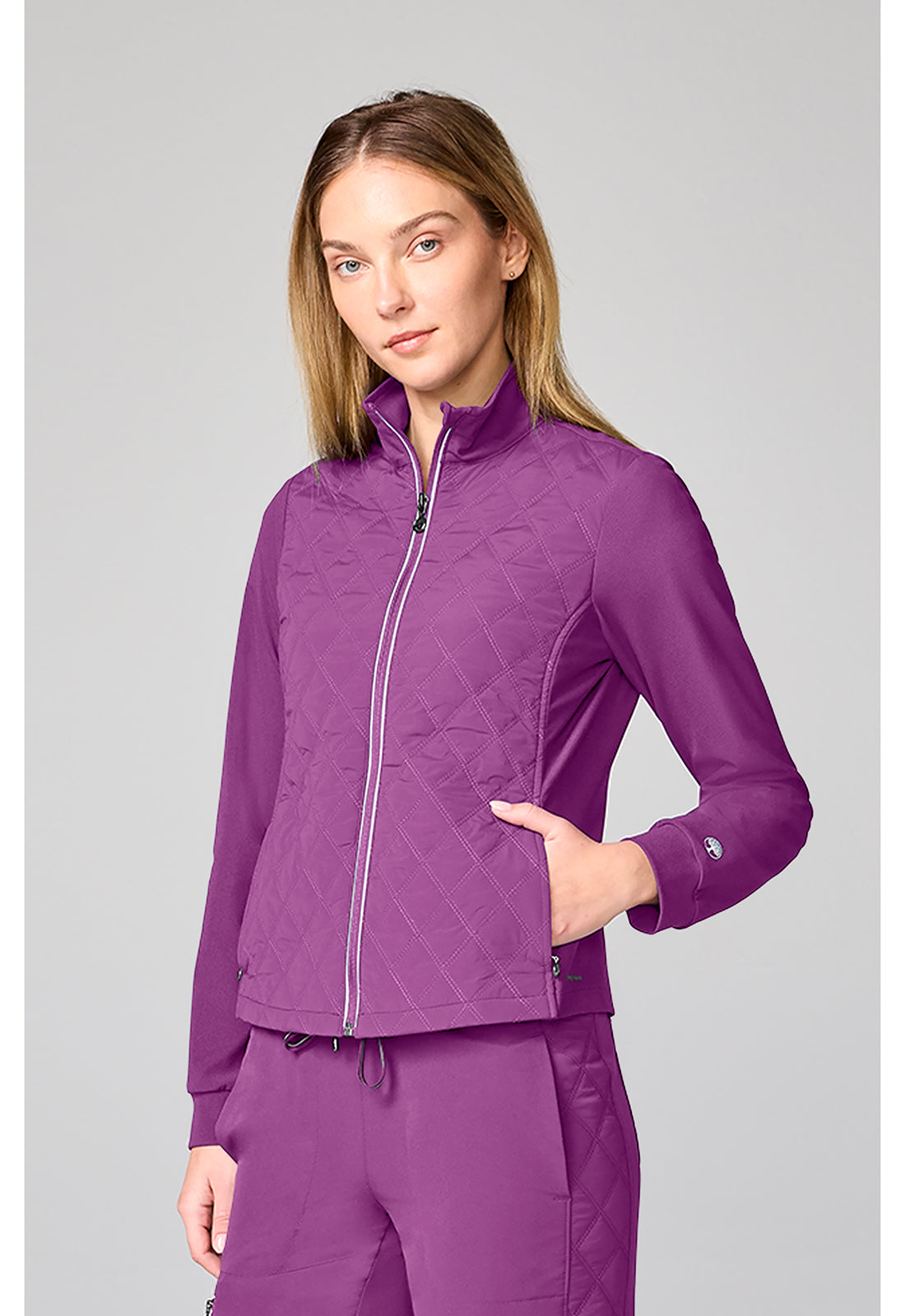 HH 360 HH00016 Women's Quilted Jacket Plum Violet