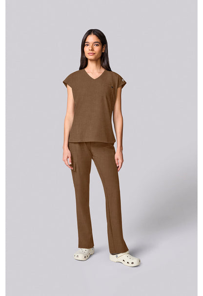Quest HH00029 Women's Built In Bra Dolman Scrub Top image 2