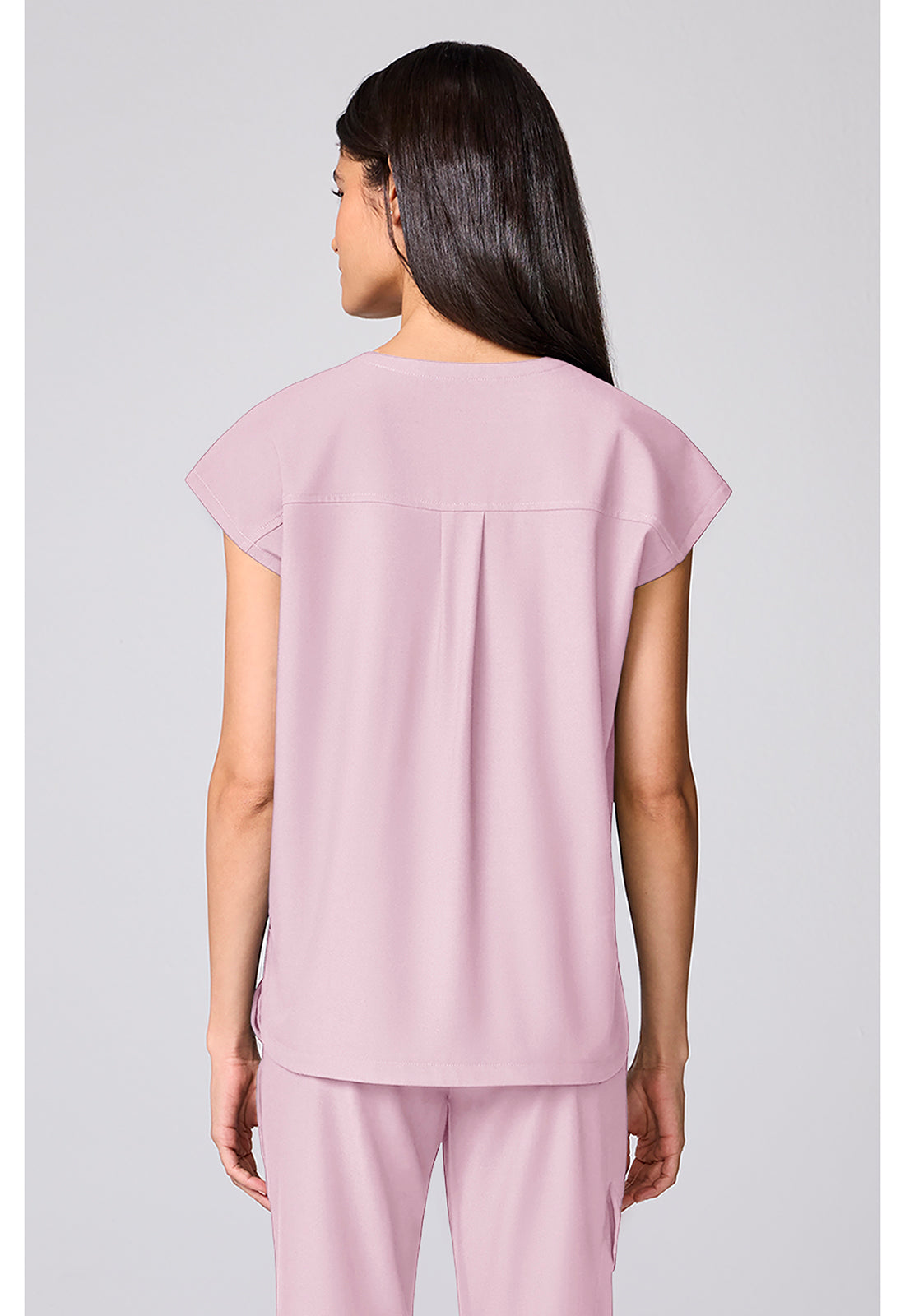Quest HH00029 Women's Built In Bra Dolman Scrub Top image 4