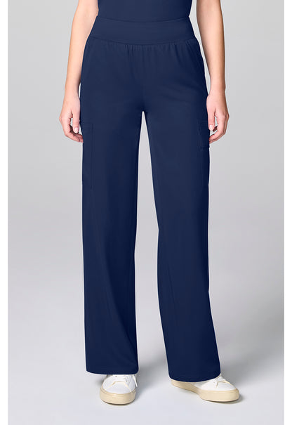HH Works HH00045 Women's Wide Leg Scrub Pants Navy