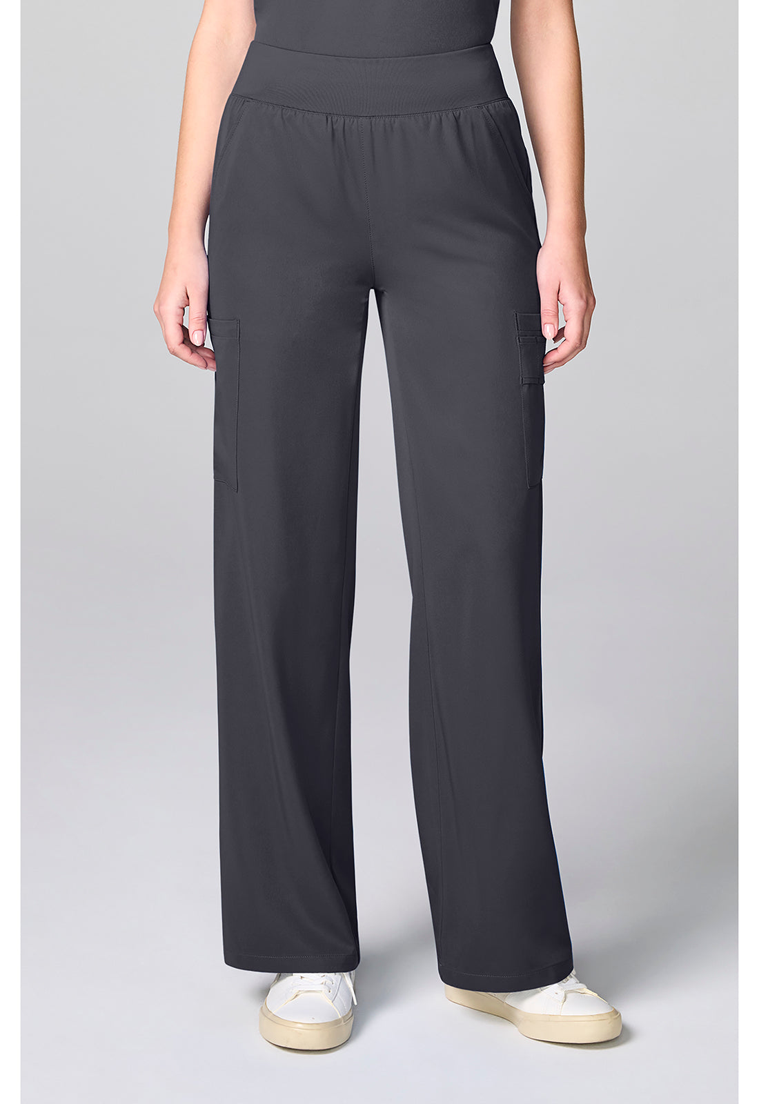 HH Works HH00045 Women's Wide Leg Scrub Pants Pewter