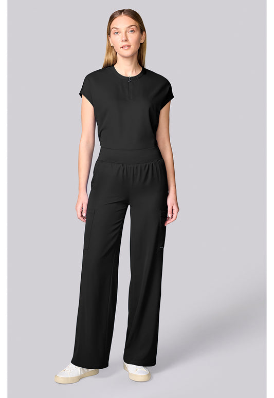 HH Works HH00045 Women's Wide Leg Scrub Pants Black