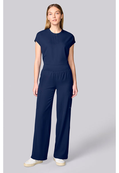 HH Works HH00045 Women's Wide Leg Scrub Pants Navy
