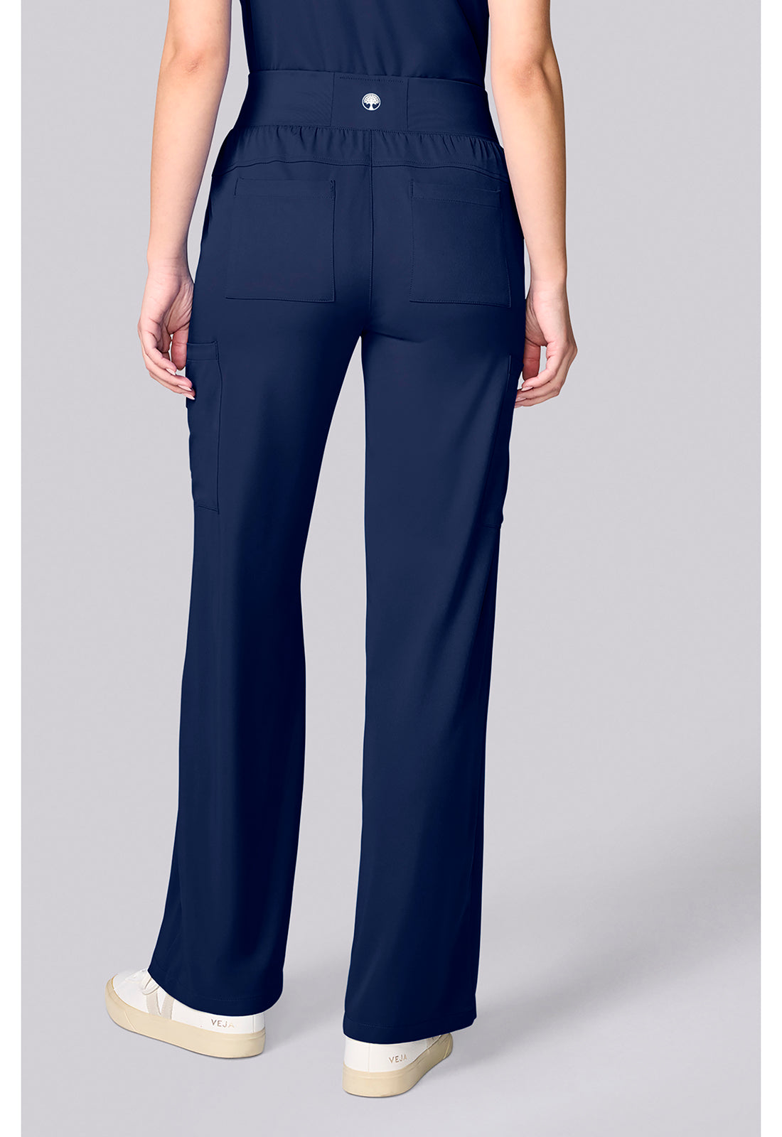 HH Works HH00045 Women's Wide Leg Scrub Pants Navy