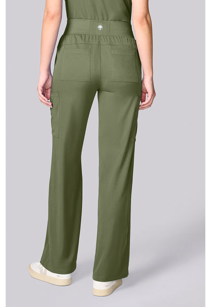 HH Works HH00045 Women's Wide Leg Scrub Pants Olive