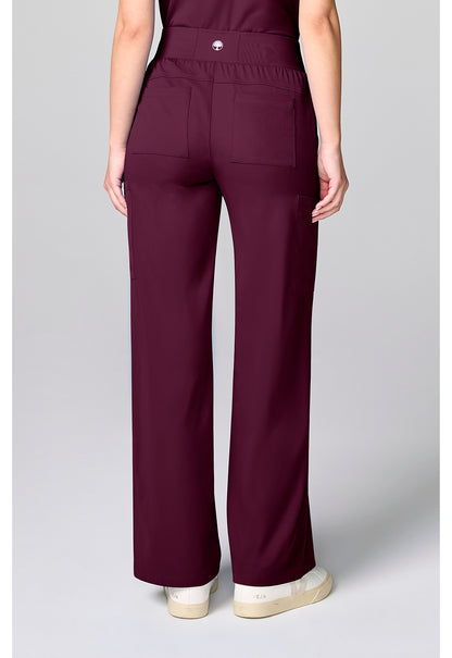 HH Works HH00045 Women's Wide Leg Scrub Pants Wine