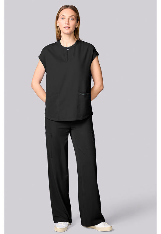 HH Works HH00050 Women's Dolman Scrub Top Black