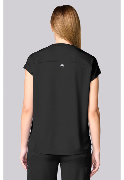 HH Works HH00050 Women's Dolman Scrub Top Black