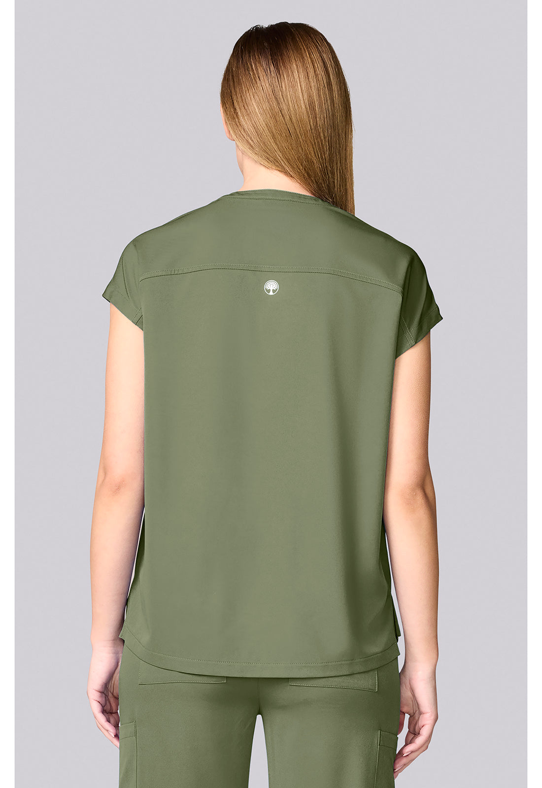 HH Works HH00050 Women's Dolman Scrub Top Olive