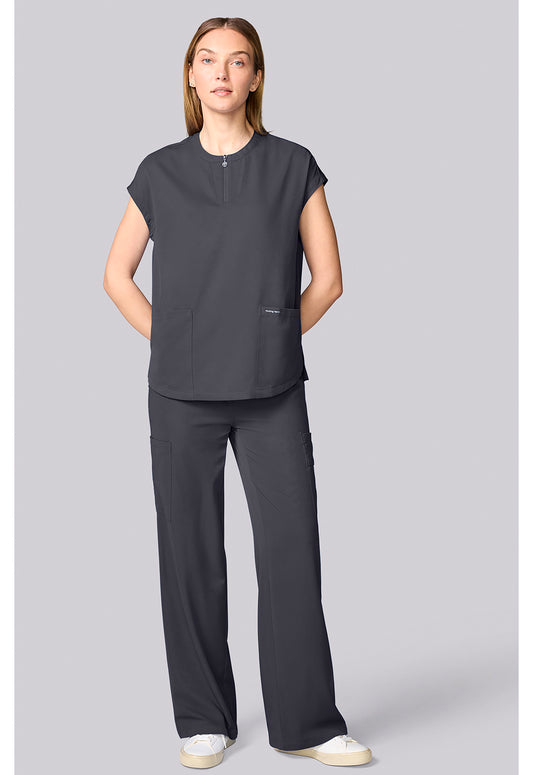 HH Works HH00050 Women's Dolman Scrub Top Pewter