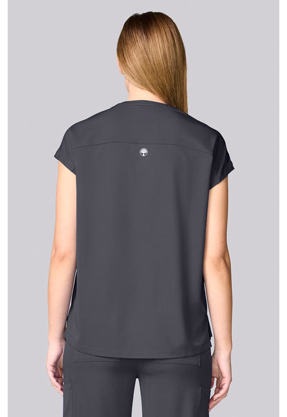 HH Works HH00050 Women's Dolman Scrub Top Pewter