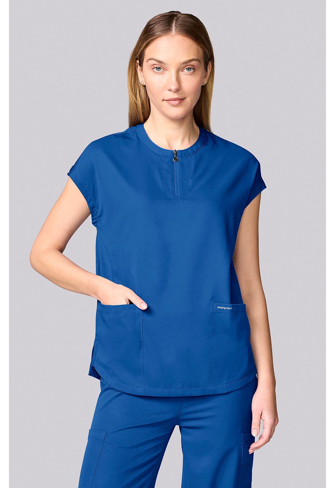 HH Works HH00050 Women's Dolman Scrub Top image 1