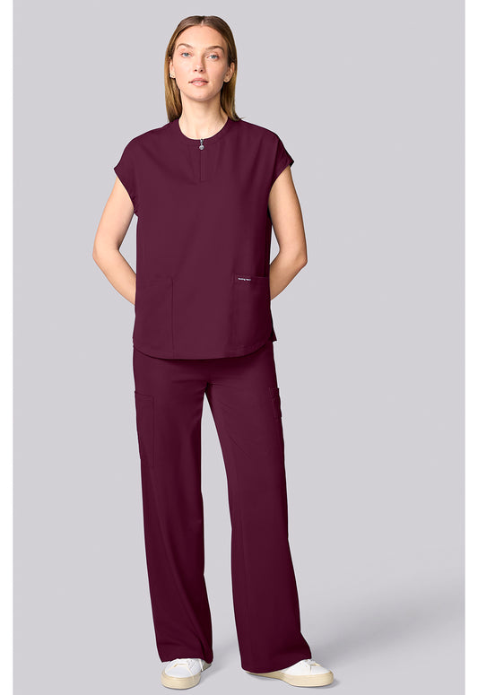 HH Works HH00050 Women's Dolman Scrub Top Wine