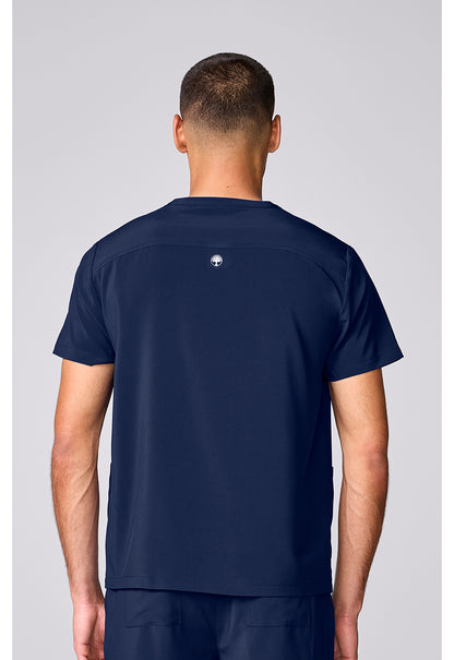 HH Works HH00051 Men's 3 Pocket Scrub Top Navy