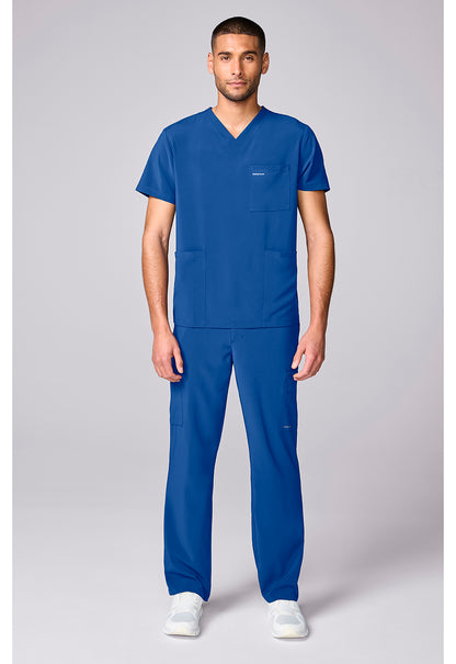 HH Works HH00051 Men's 3 Pocket Scrub Top Royal