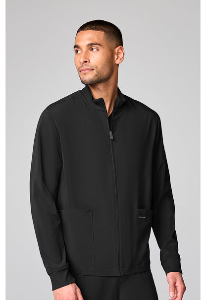 HH Works HH00053 Men's Mock Neck Jacket Black
