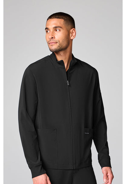HH Works HH00053 Men's Mock Neck Jacket Black