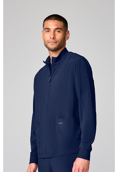 HH Works HH00053 Men's Mock Neck Jacket Navy
