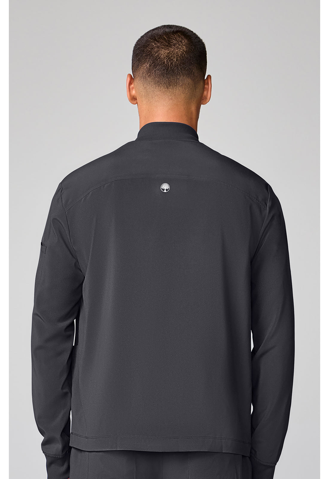 HH Works HH00053 Men's Mock Neck Jacket Pewter
