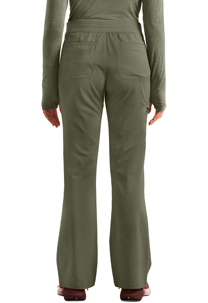 Purple Label HH008 Women's Tessa Mid Rise Drawstring Boot Cut Scrub Pants image 4