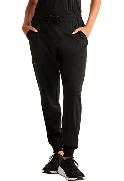 Healing Hands Model Image Rhea Jogger Pants In Color Black Image 1