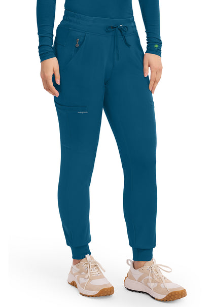 HH Works HH050 Women's Rhea Jogger Scrub Pants Caribbean