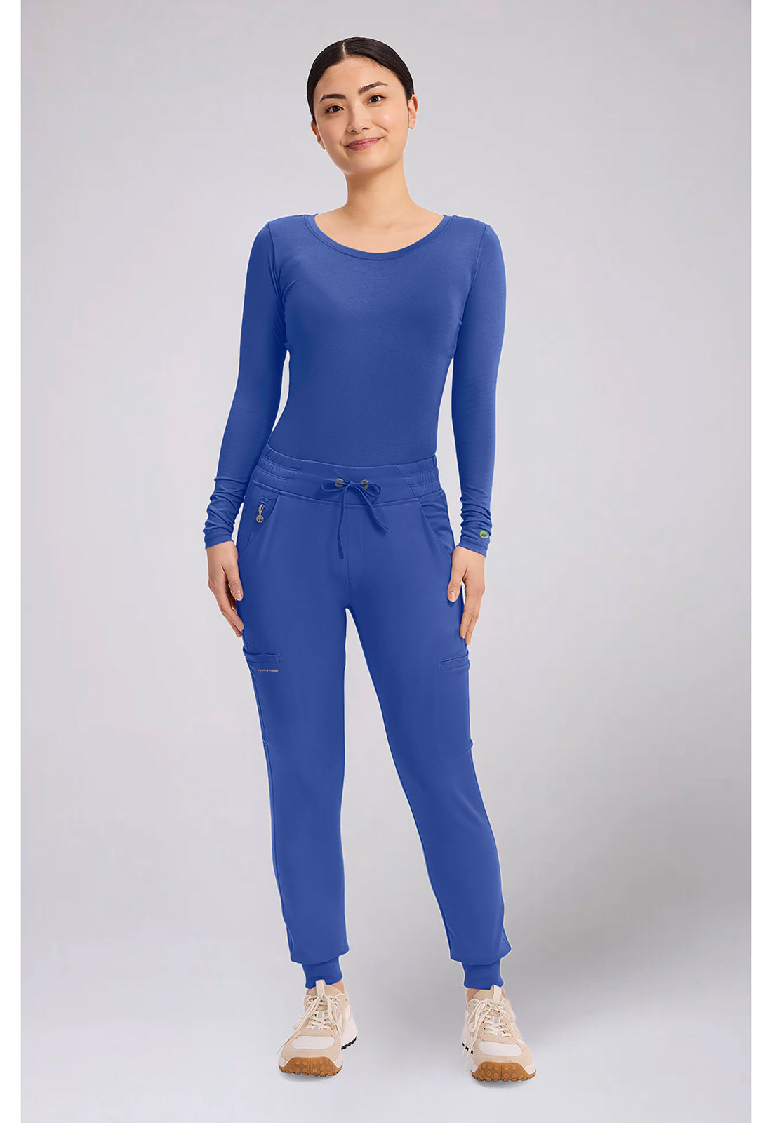 HH Works HH050 Women's Rhea Jogger Scrub Pants Galaxy Blue