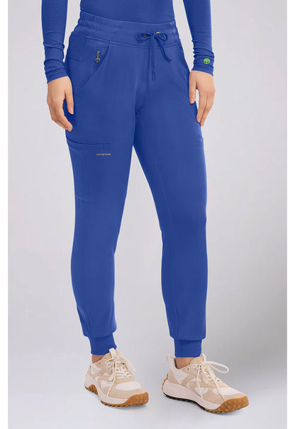 HH Works HH050 Women's Rhea Jogger Scrub Pants Galaxy Blue