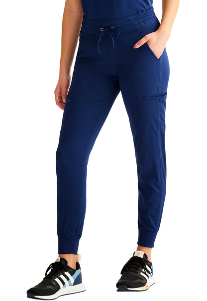 Healing Hands Model Image Rhea Jogger Pants In Color Navy Image 2