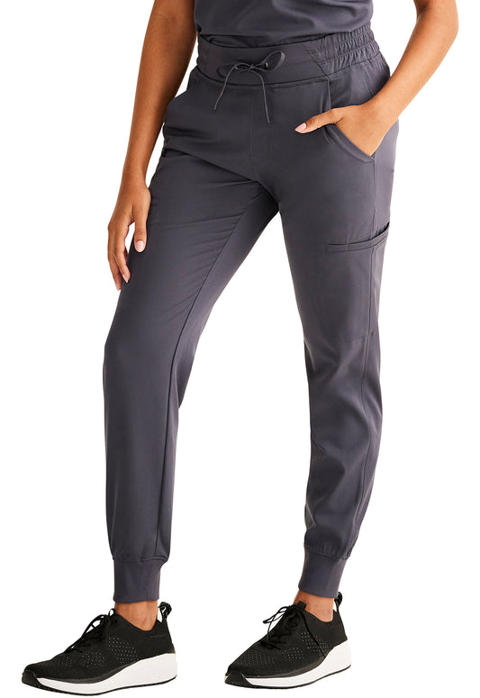 Healing Hands Model Image Rhea Jogger Pants In Color Pewter Image 2