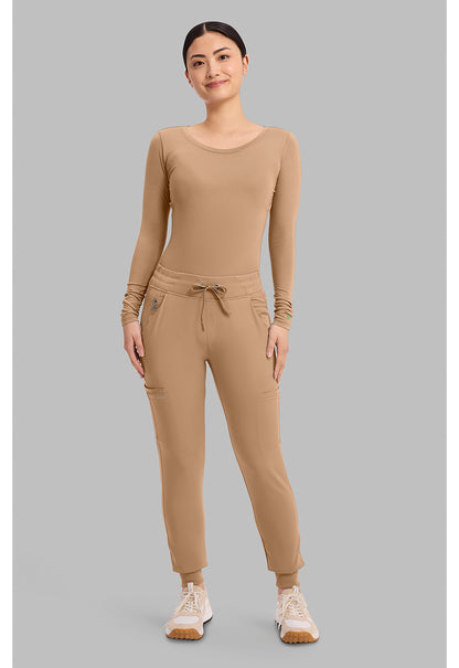 HH Works HH050 Women's Rhea Jogger Scrub Pants Sand Dunes