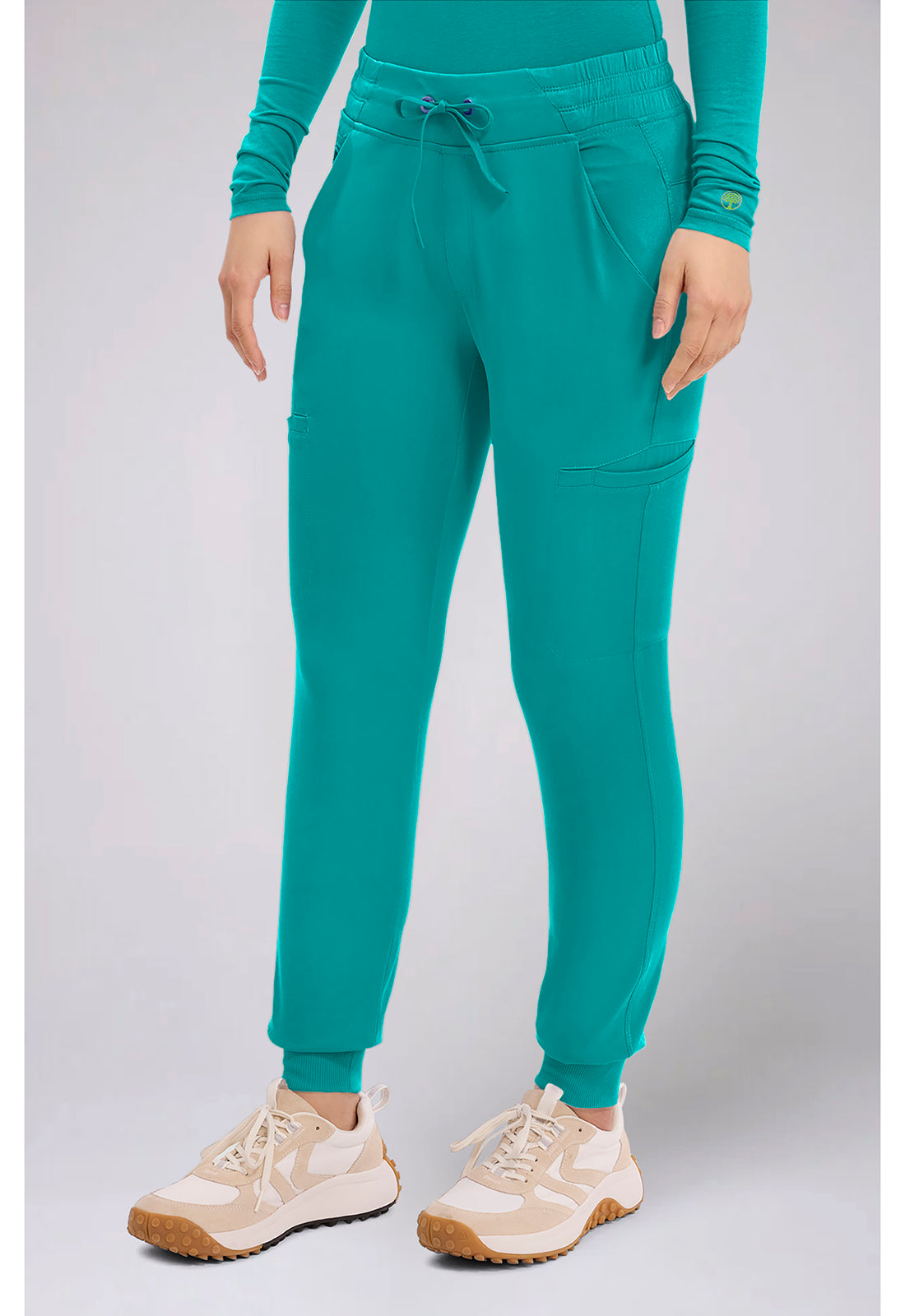 HH Works HH050 Women's Rhea Jogger Scrub Pants Teal