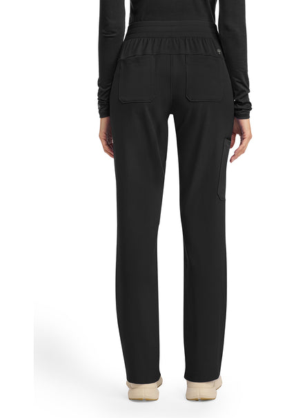 HH Works HH053 Women's 5-Pocket Straight Leg Pants Black